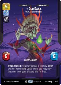 Old Daka - Oldest and Wisest (Prestige) #1026
