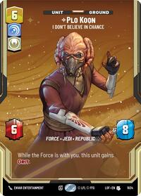 Plo Koon - I Don't Believe in Chance (Prestige) #1034