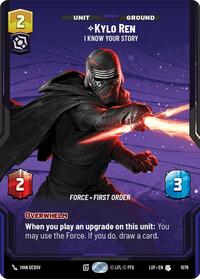 Kylo Ren - I Know Your Story (Prestige Foil) #1076