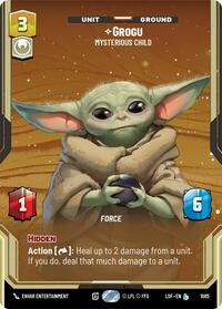 Grogu - Mysterious Child (Prestige Foil) #1085