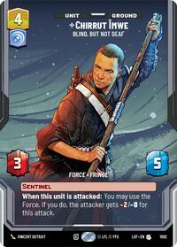 Chirrut Imwe - Blind, but not Deaf (Prestige Foil) #1092