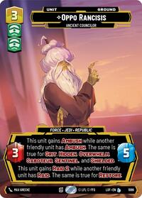 Oppo Rancisis - Ancient Councilor (Prestige Foil) #1099