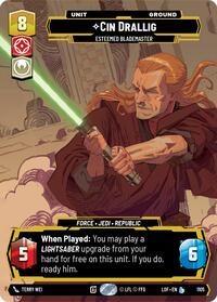 Cin Drallig - Esteemed Blademaster (Prestige Foil) #1105