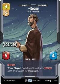 Dooku - It Is Too Late (Serialized) #1135