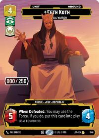 Eeth Koth - Spiritual Warrior (Serialized) #1146