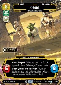Yoda - My Ally is the Force (Serialized) #1149