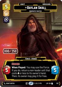 Baylan Skoll - Enigmatic Master (Serialized) #1157
