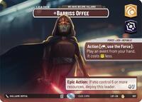 Barriss Offee - We Have Become Villains (Showcase) #1017