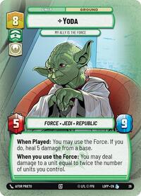 Yoda - My Ally is the Force (Foil) #26