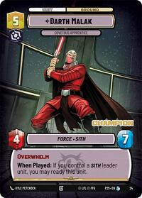 Darth Malak - Covetous Apprentice (Champion) #24