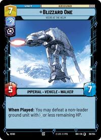 Blizzard One - Veers at the Helm #99/104