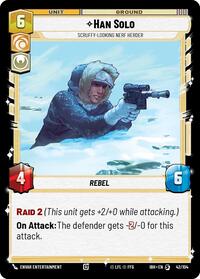 Han Solo - Scruffy-Looking Nerf Herder (42/104) #42/104