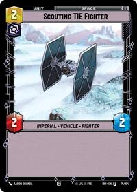 Scouting TIE Fighter #75/104