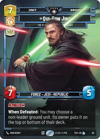 Qui-Gon Jinn - The Negotiations Will Be Short #94