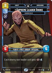 Supreme Leader Snoke - Shadow Ruler #76