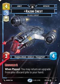 Razor Crest - Reliable Gunship #67