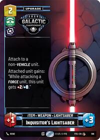 Inquisitor's Lightsaber #106