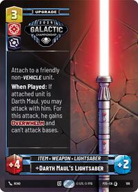 Darth Maul's Lightsaber #108