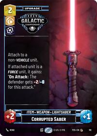Corrupted Saber #110