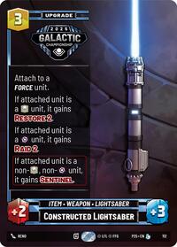 Constructed Lightsaber #112