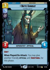 Nute Gunray - Escaping Justice #31/264