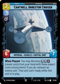 Cantwell Arrestor Cruiser #37/264