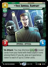 Vice Admiral Rampart - On Schedule #85/264