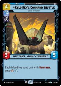 Kylo Ren's Command Shuttle - Icon of Authority #32/264