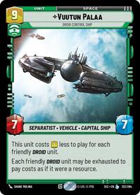 Vuutun Palaa - Droid Control Ship #122/264