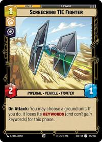 Screeching TIE Fighter #185/264