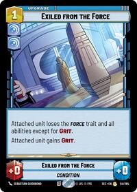 Exiled from the Force #54/264