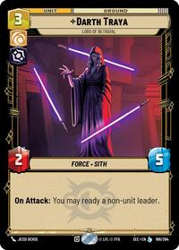Darth Traya - Lord of Betrayal #188/264