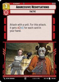 Aggressive Negotiations #179/264