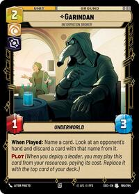 Garindan - Information Broker #186/264