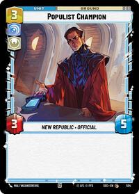 Populist Champion (Foil) #554
