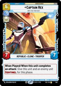 Captain Rex - Into the Firefight (Foil) #558