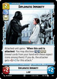 Diplomatic Immunity (Foil) #562
