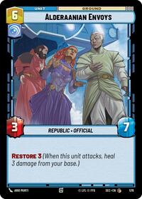 Alderaanian Envoys (Foil) #576