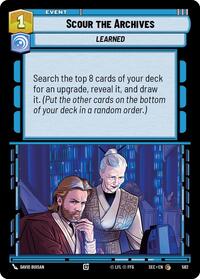 Scour the Archives (Foil) #582