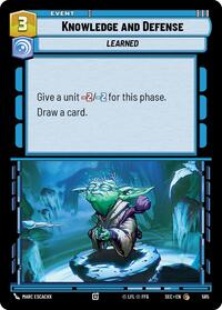 Knowledge and Defense (Foil) #585