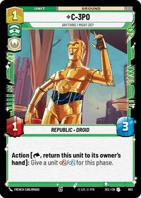 C-3PO - Anything I Might Do? (Foil) #603