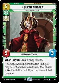 Queen Amidala - Championing Her People (Foil) #611
