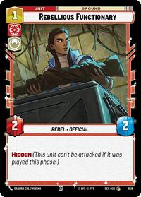 Rebellious Functionary (Foil) #656