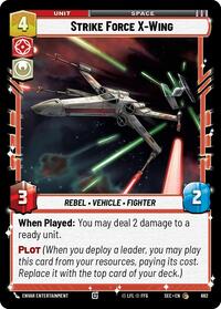 Strike Force X-Wing (Foil) #662