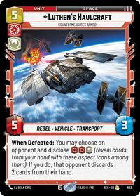 Luthen's Haulcraft - Countermeasures Armed (Foil) #663