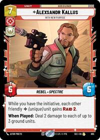 Alexsandr Kallus - With New Purpose (Foil) #665