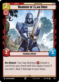 Warrior of Clan Ordo (Foil) #674