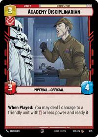 Academy Disciplinarian (Foil) #675
