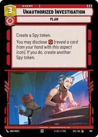 Unauthorized Investigation (Foil) #691