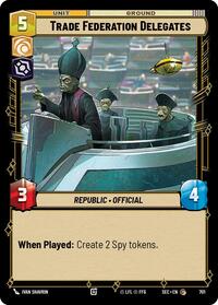 Trade Federation Delegates (Foil) #701
